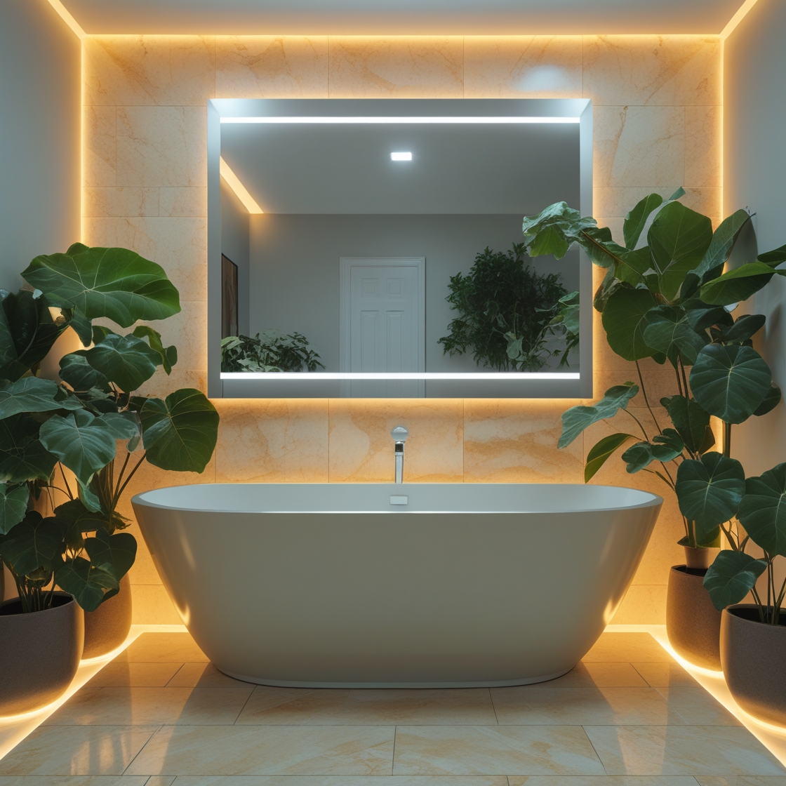 A_sleek_modern_bathroom_featuring_a_luxuri